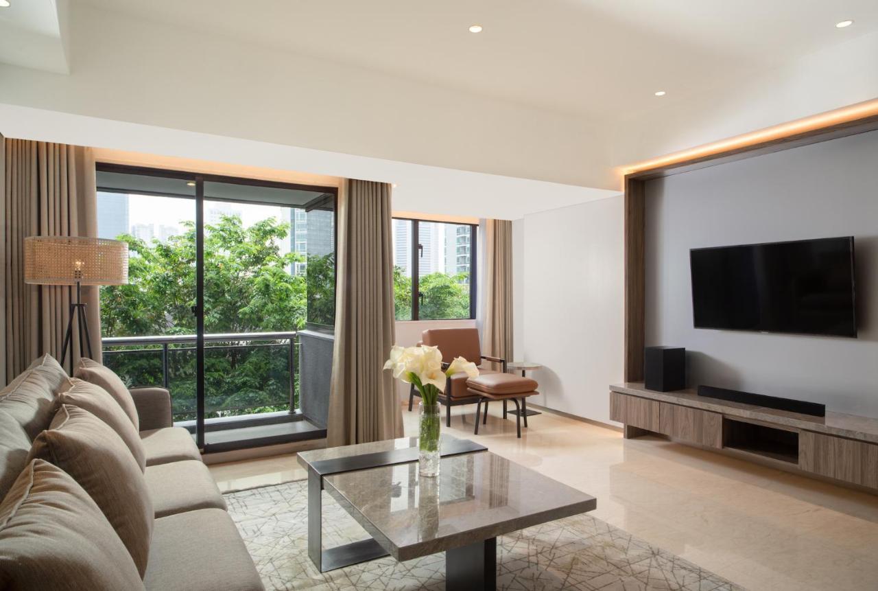 Oakwood Suites Kuningan جاكرتا المظهر الخارجي الصورة