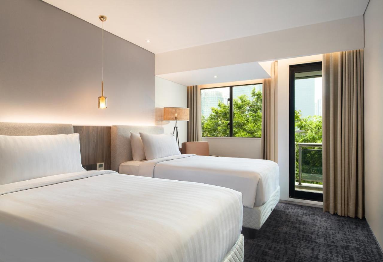 Oakwood Suites Kuningan جاكرتا المظهر الخارجي الصورة