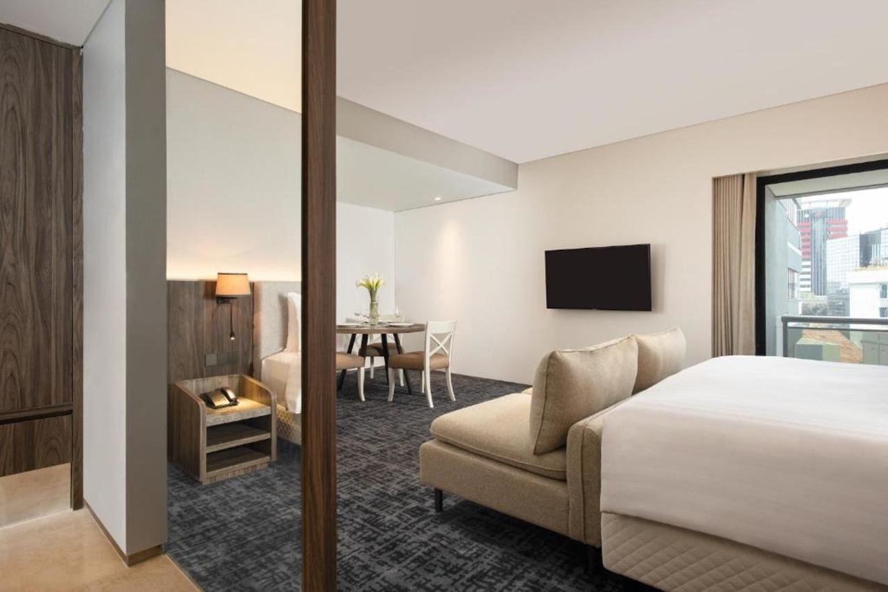 Oakwood Suites Kuningan جاكرتا المظهر الخارجي الصورة