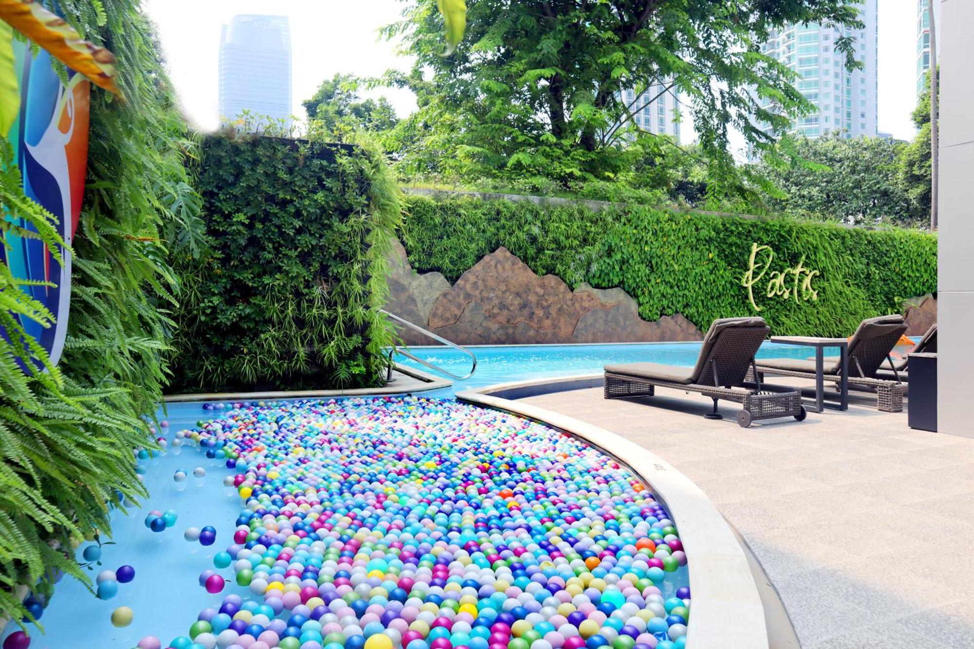 Oakwood Suites Kuningan جاكرتا المظهر الخارجي الصورة