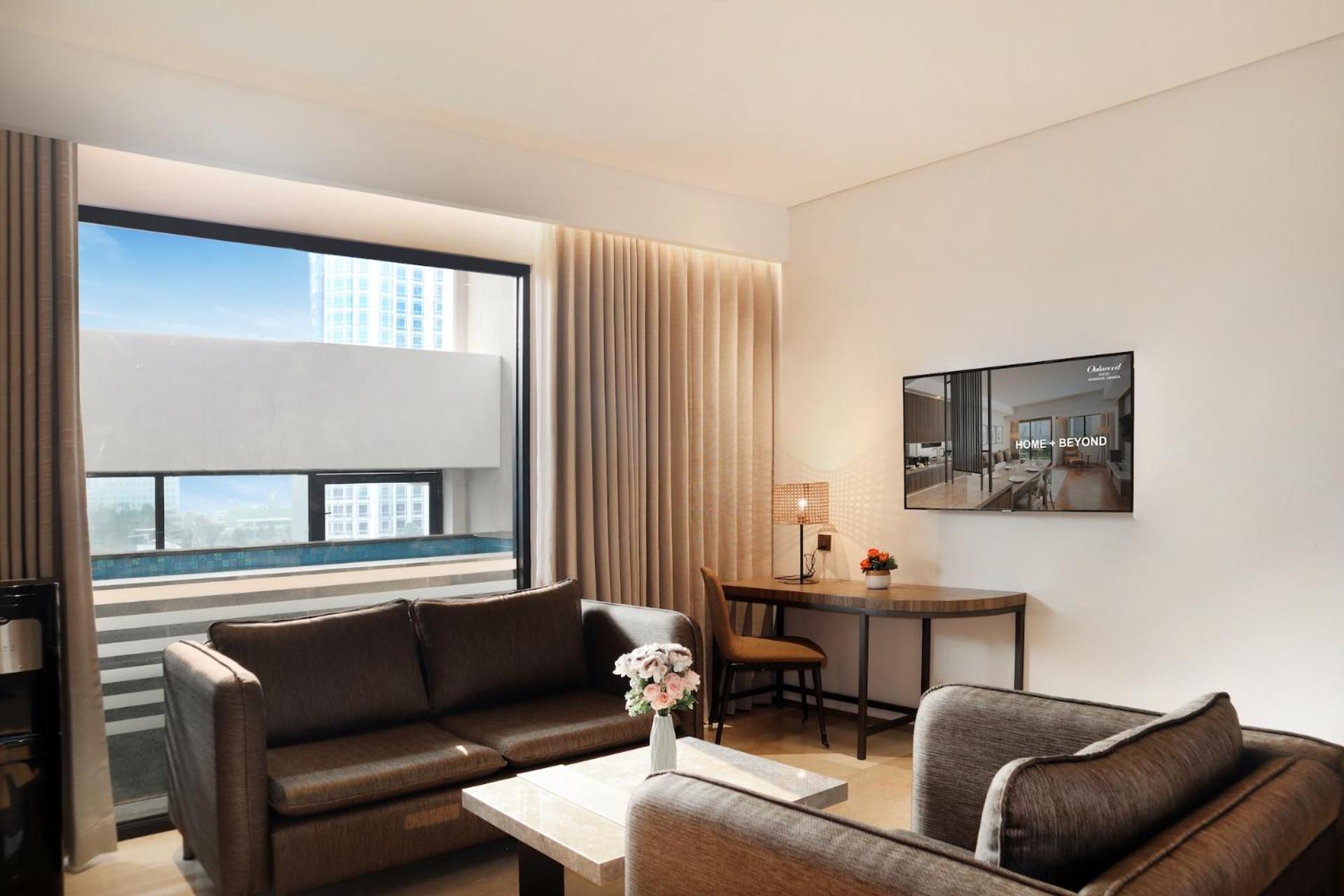 Oakwood Suites Kuningan جاكرتا المظهر الخارجي الصورة